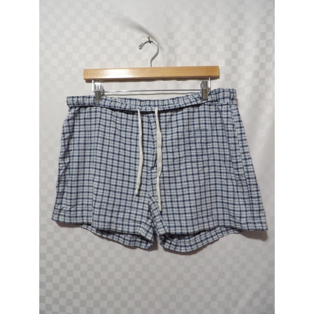 FADED GLORY Vintage Plaid Pajama Shorts | L